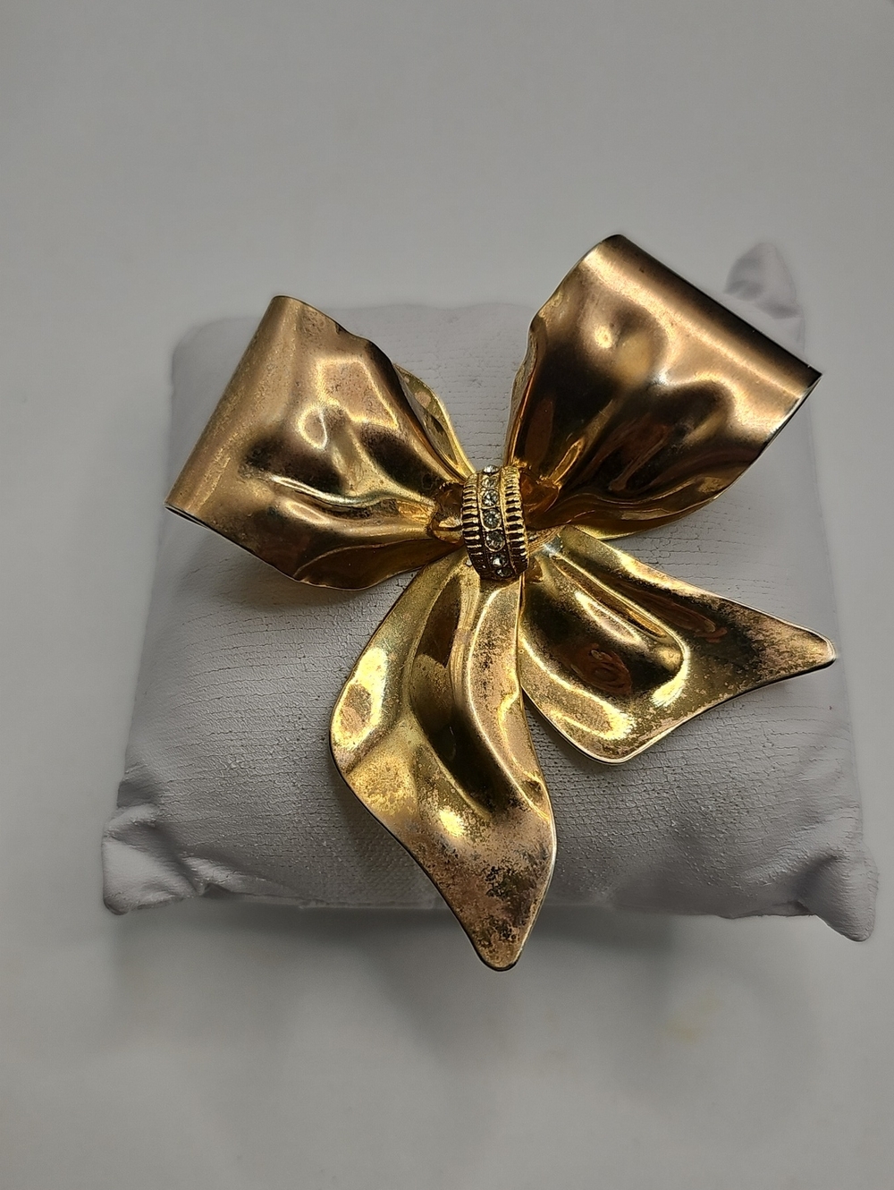 Gold Bow Hair Clip - Women Accessories